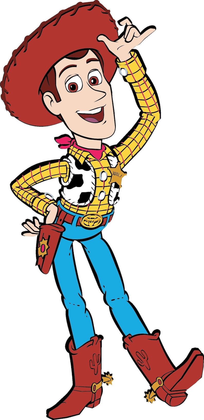 Woody Svg Toy Story Svg Layered Cut Woody and Buzz You Got Etsy