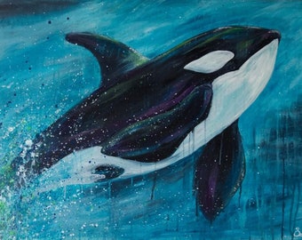Acrylic orca