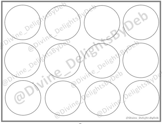 Oreo Template Etsy Oreo Template Etsy