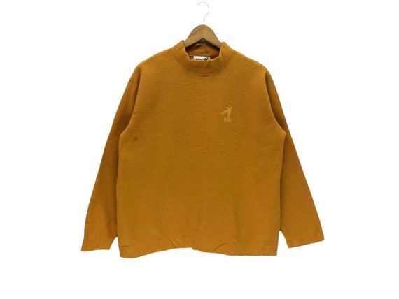 HAI SPORTING GEAR イエロー　フリース 80s hai sporting gear ナイロン フリース ジャケット - メルカリ