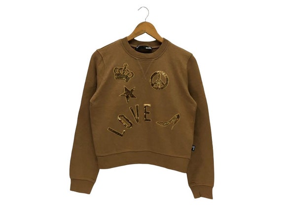 Moschino logo sweatshirt hotsell