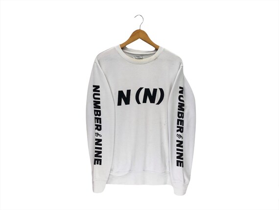 Buy Vintage Number Nine Big Logo Sweatshirt Japanese Brand Sweater 