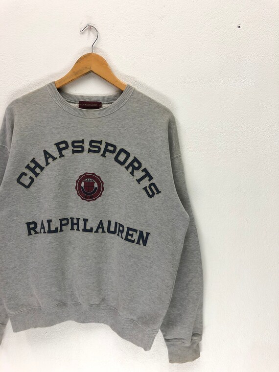 Vintage Chaps Sport Ralph Lauren Big Logo Sweatshirt … Gem