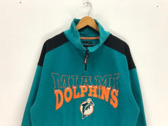Vintage Miami Dolphin Football Team NFL Fleece Sw… - image 2