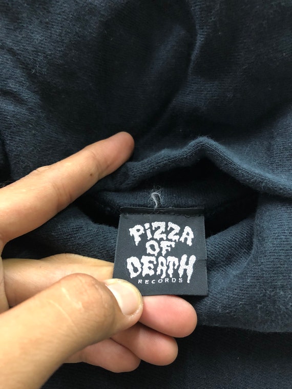 Vintage Ken Yokoyama Japan Punk Band Sweatshirt Pizza of Vintage Ken Yokoyama Japan Punk Band Sweatshirt Pizza of