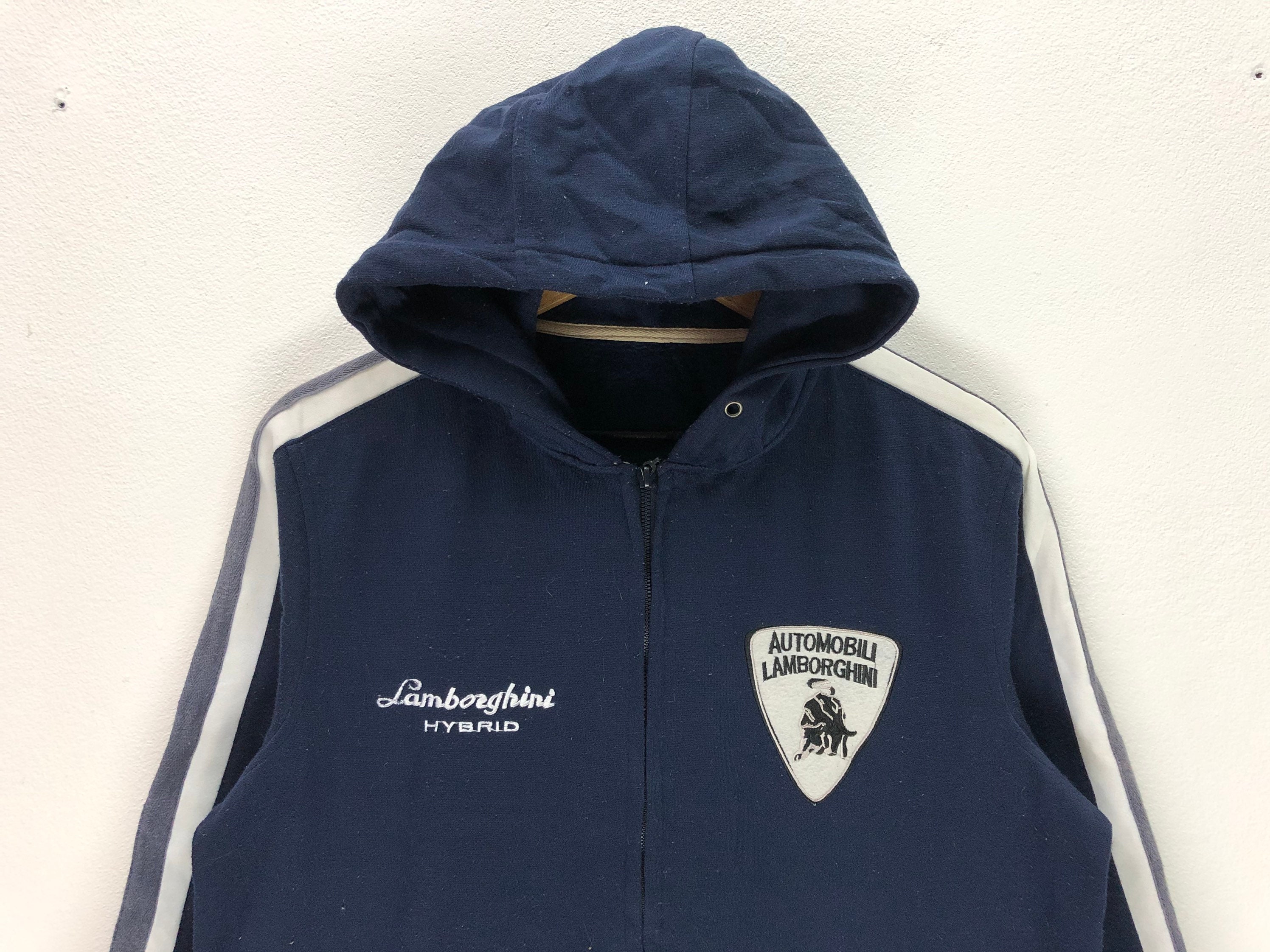 Vintage Automobili Lamborghini Big Logo Hoddie Lamborghini
