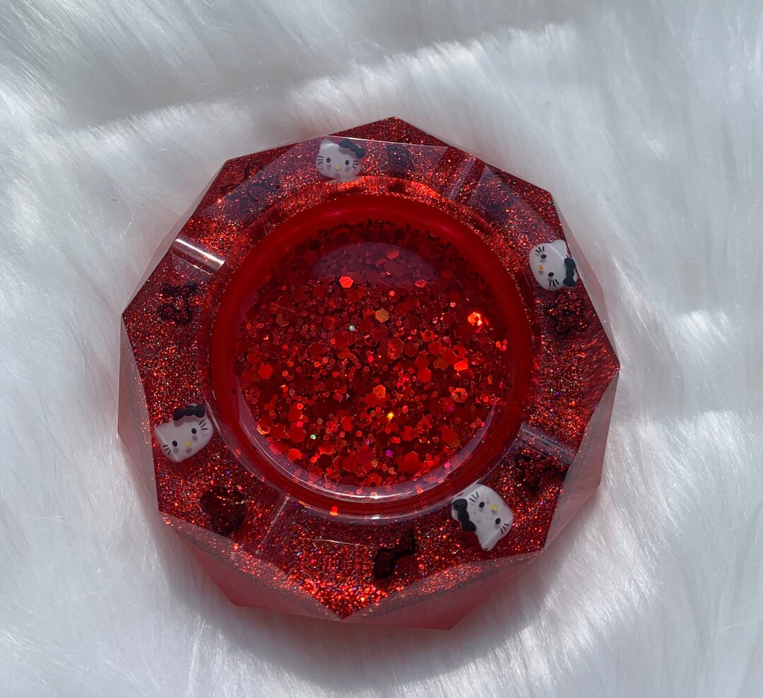 Hello Kitty Ashtray Etsy