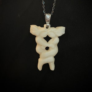Moose Bone Pendant