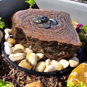 Fountain Basin - Bird Bath - Fountain Rock - Garden Bird Bath - Bird Bath Basin