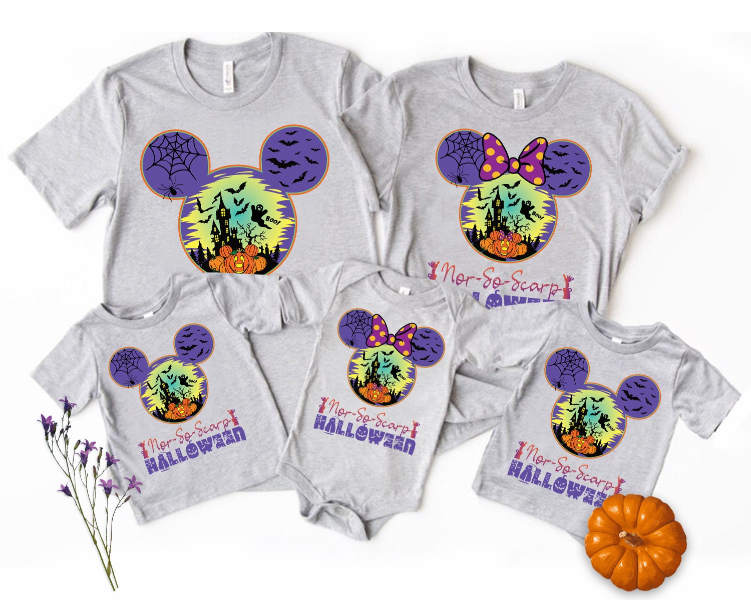 Discover Disney Not So Scary Halloween Matching T-Shirt
