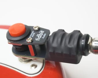 Arcade-Style Kill-Switch for guitar / Synth / Audio equipment - Mono quarter-inch momentary mute switch