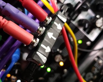 Micro Mixer: 2-Channel Audio/Control Voltage Mixer for Eurorack Synth (3.5mm)
