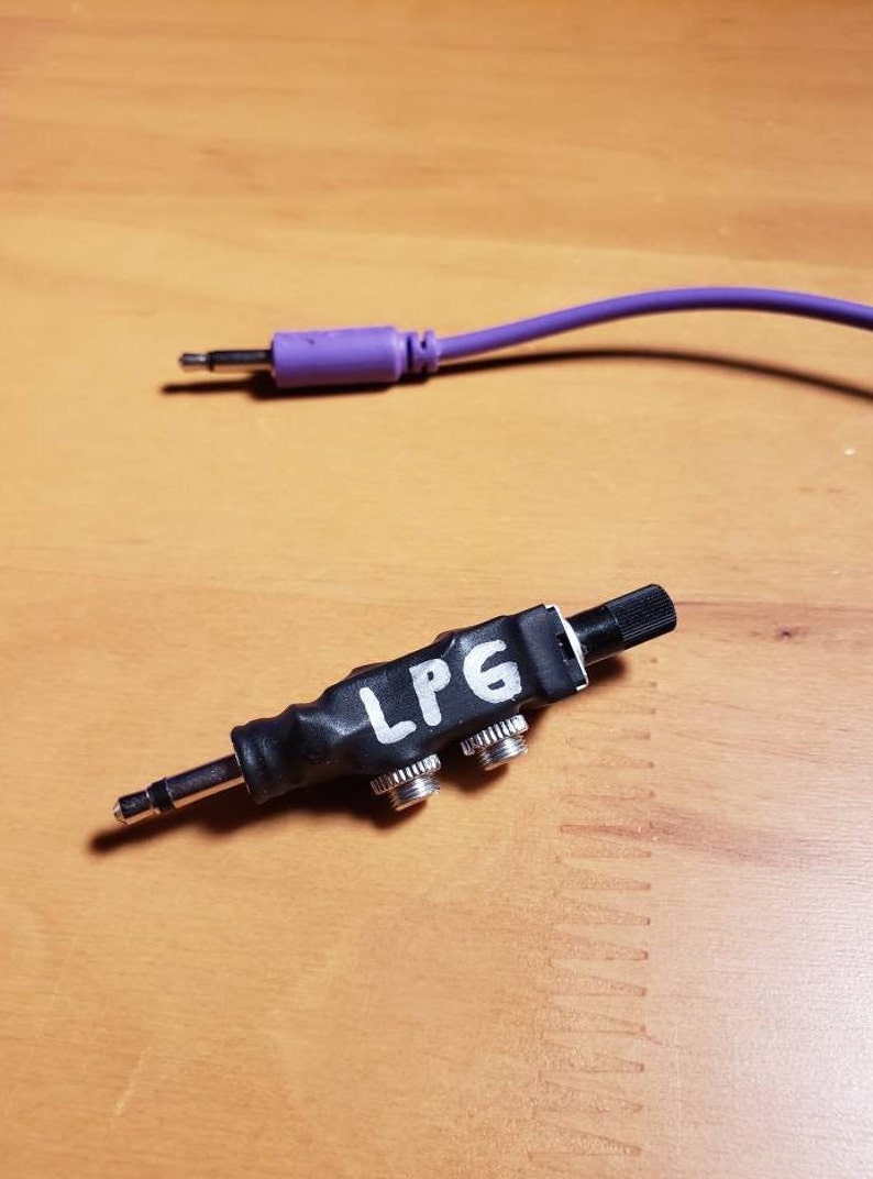 Mini Low Pass Gate Passive vactrol based Low Pass VCA LPG 0HP image 2