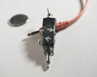 Mini multiplo commutabile per Eurorack / sintetizzatori modulari / audio - 0HP - 3,5 mm