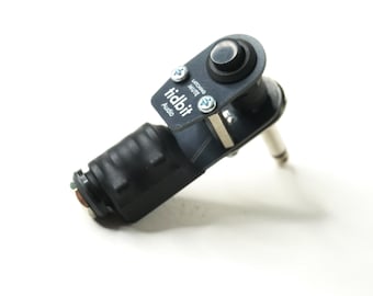 Guitar Mute Switch: Mono Quarter-Inch Right Angle Plug