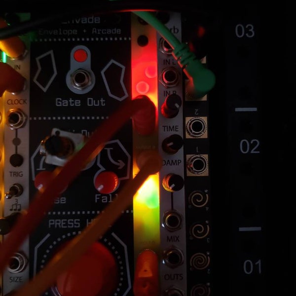 Module Eurorack Générateur CV aléatoire 2 cv/Oscillateur quadratique/Générateur de bruit aléatoire