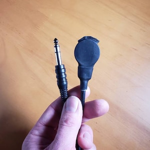 Water-proof Stereo Contact Microphone / Piezo Transducer Pickup / ASMR Microphone / Hydrophone (1/4")