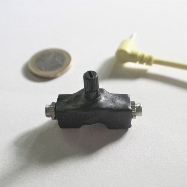 Mini Floating Audio Attenuator /Volume control - 3.5mm - Add an attenuator to any patch without a dedicated module - 0HP