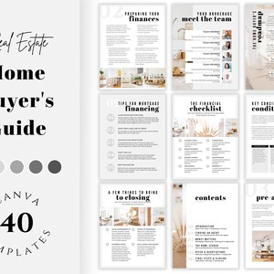 Real Estate Buyers Guide, Buyer Packet, Real Estate Marketing, Home Buying Guide, Real Estate Guide, Buyer Questionnaire