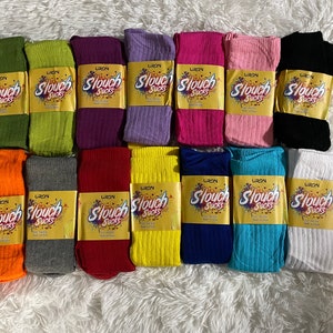 Knee High Slouch Socks