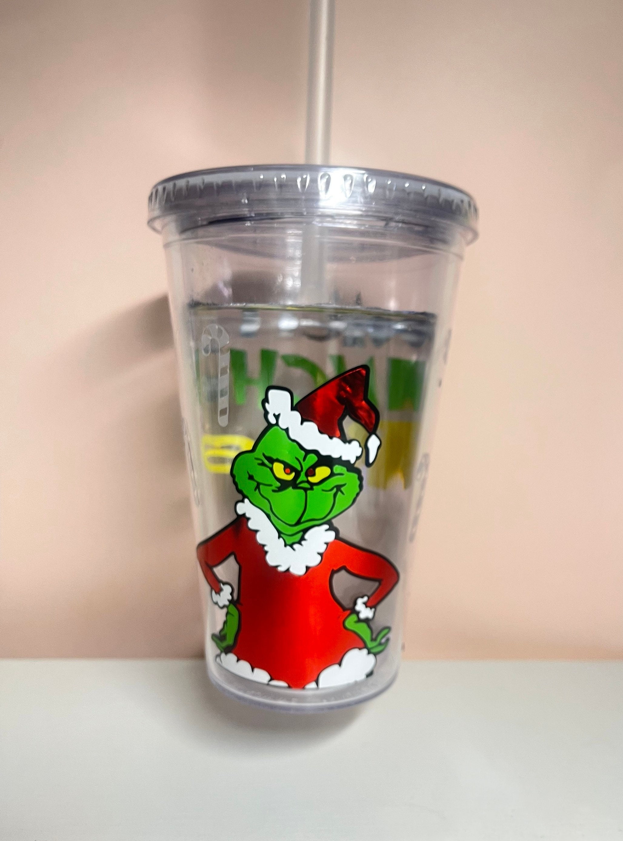 The Grinch Cup Topper / Straw Cover - Household Items - DeWitt