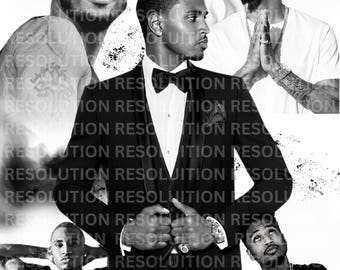 Trey Songz Tshirt Design PNG| Bootleg Tee| Trigga Digital Download| Rap Tee| Hip Hop| DTF DTG Sublimation|Ready to print