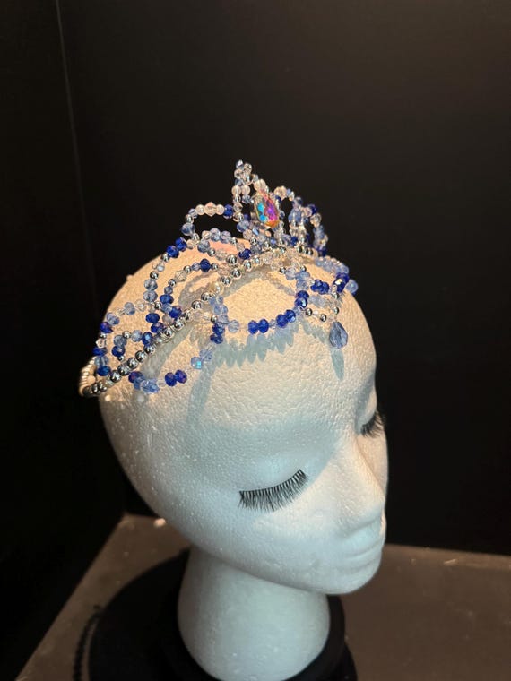Handmade Ballet Headpiece Talisman Tiara Ballet Headpiece - Pas De Trois Swan Lake / Talisman / Le  main image 2