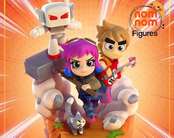 スコット・ピルグリム Lee Lucas bigフィギュアガレージキットスタチュ Scott Pilgrim Lee Lucas Big Figure Garage Kit Statue Good