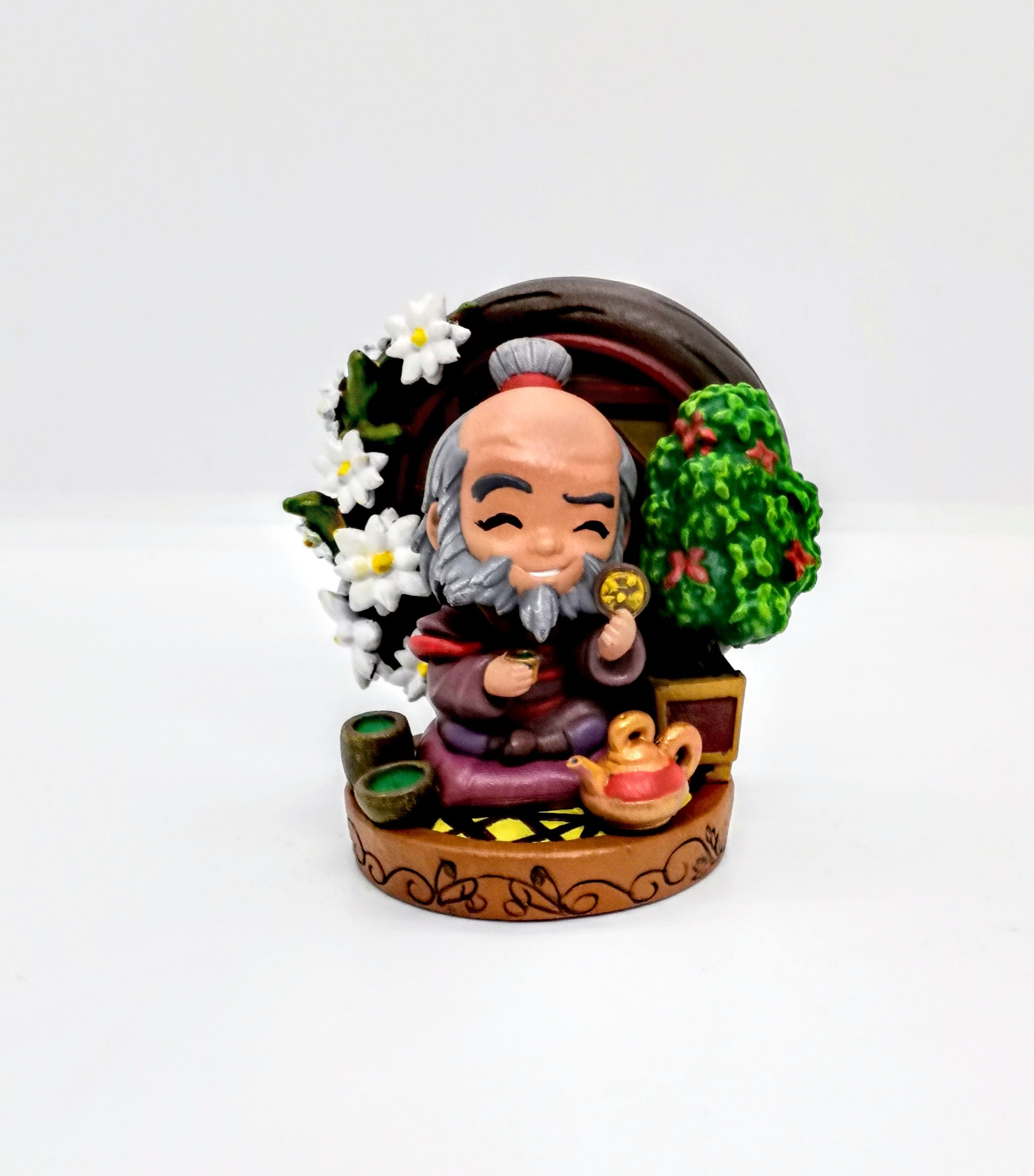 Chibi Uncle Iroh - Avatar. Resin Kit - 3d Printed.