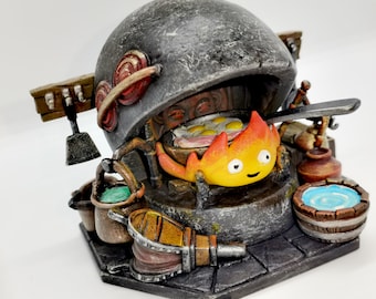 Calcifer. Resin Kit - 3d printed.