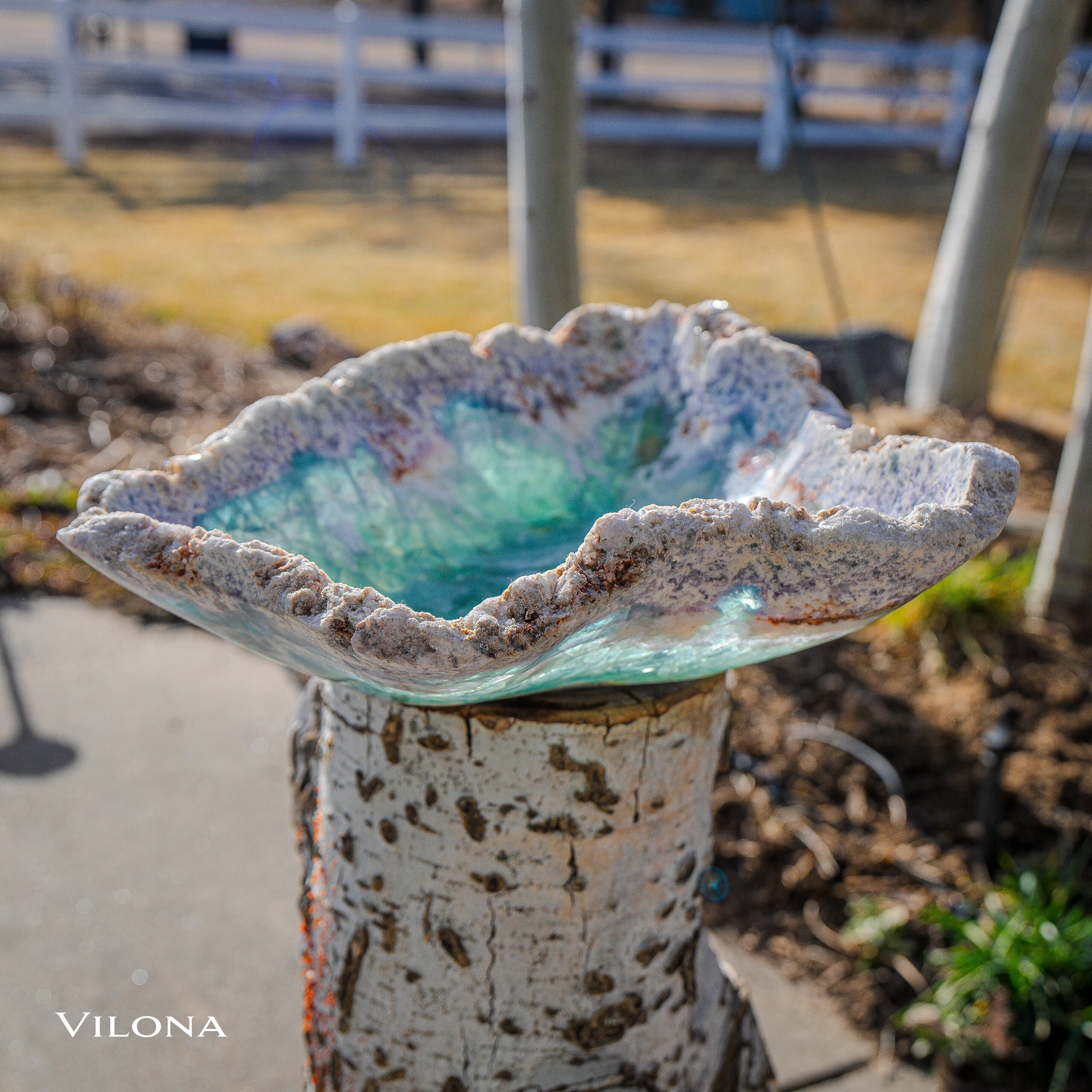 Hand Carved Green Fluorite Bowl: Unique Stone Decor (19