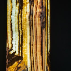 Aqua Onyx Crystal Floor Lamp #1