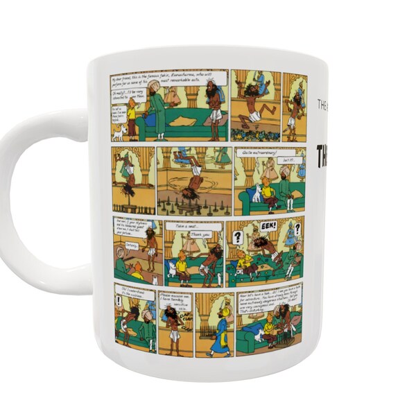 Mug Tintin et Milou "Le Lotus bleu"