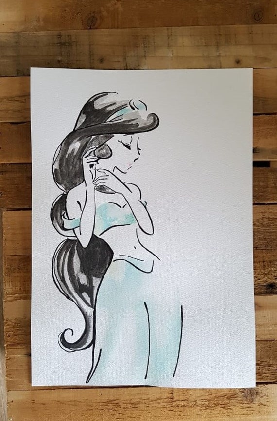 Aquarelle Jasmine | Aladin