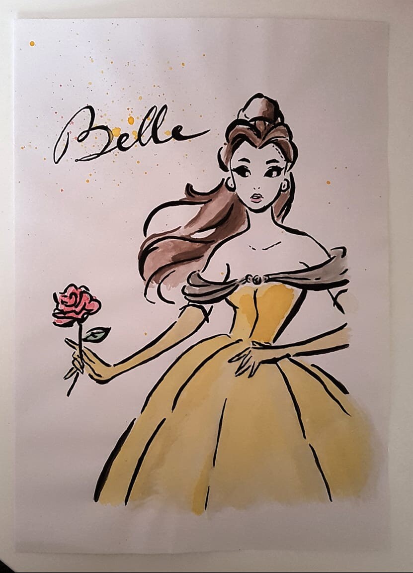 Aquarelle Belle
