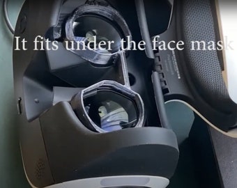 PSVR 2016-22 "not the new 2023 model" Lens & Glasses Protectors non scratch, SEE VIDEO