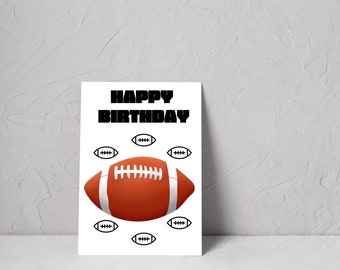 Sports Birthday Card | Etsy