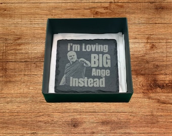 Spurs Fan Coaster AVEC BOÎTE CADEAU - Tottenham Gift - Idée cadeau de Noël pour Tottenham Hotspur - I'm Loving Big Ange