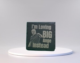 Spurs Fan Coaster NO BOX - Tottenham Gift - Idée cadeau de Noël pour Tottenham Hotspur - I'm Loving Big Ange