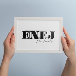 ENFJ - MBTI Protagonist Personality Art Board Print for Sale by BrainChaos