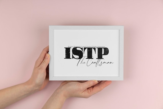 ISTP Wall Art Print, MBTI Personality Types, ISTP the Craftsman Gift,  Myers-briggs, Carl Jung, 16 Personalities, Psychology Decor - Etsy Hong Kong