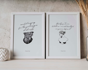 The Secret History Poster Bundle: Dark Academia Art Prints (Digital Download)