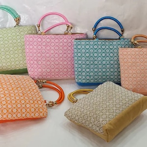 Embroidered Potli Bags - Wedding Favor Clutch - Wholesale Lot of 5