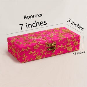 Lot of Multi Purpose Boxes | Jaipuri Embroidred Boxes| Wedding Favor Return Gifts for Guests | Buy on Wholesale price | MultiPurpose