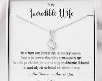 You're The Glue Of This Family The Essence Of Our Joy And All That Makes Life Beautiful Love Knot Necklace