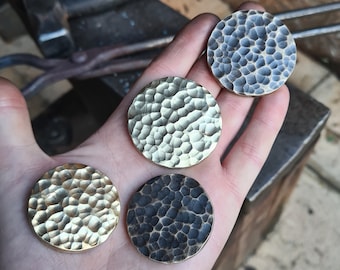 Brass worry coin. Brass Haptic coin. Worry stone, haptic stone