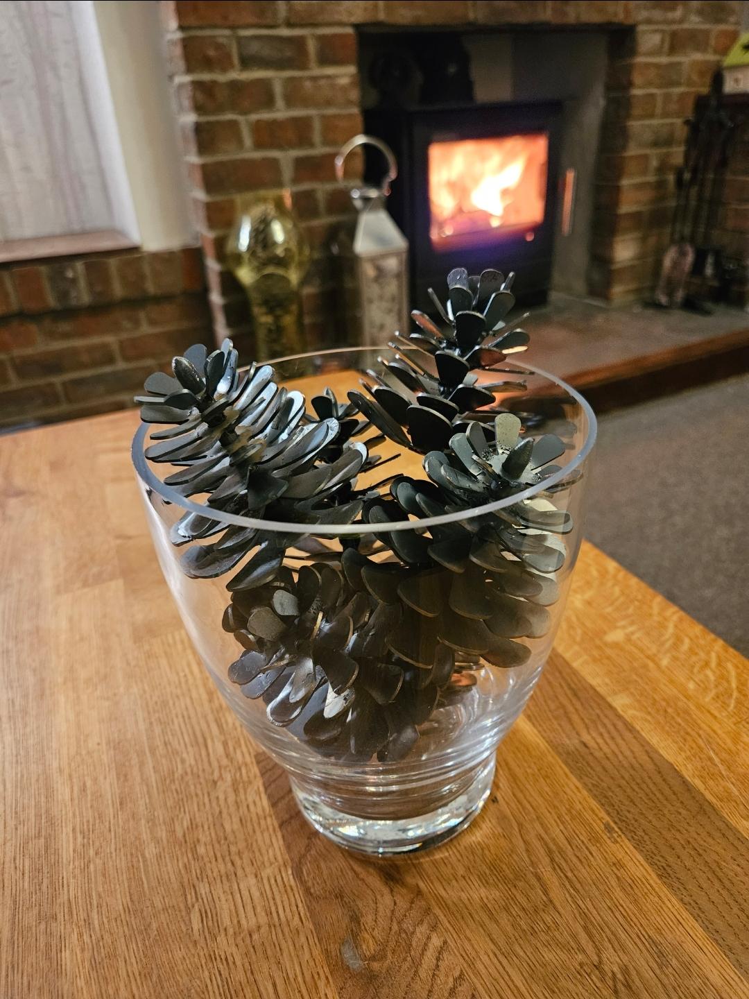20 Gros Cônes De Pin / épicéa - 5 à 6 Cm - Décoration Naturelle Pour Artisanat Et Noël