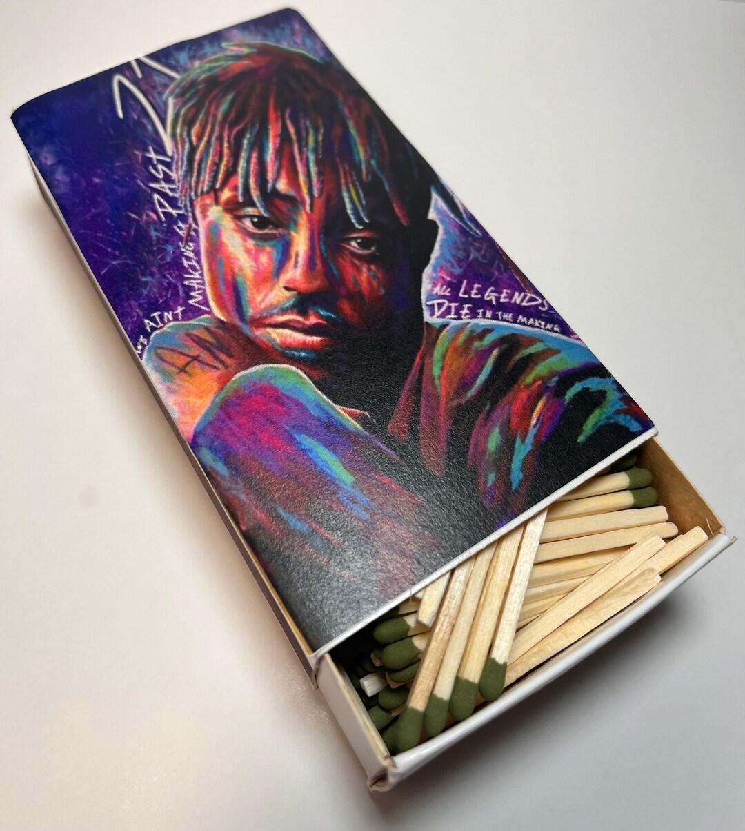 Juice Wrld Collectible Diamond Matchbox Limited Edition With 300 Matches Doublesided Artwork