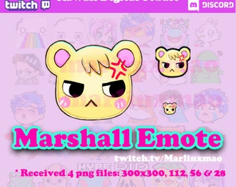 ACN Marshall Mad Emotes - Digital Art, Kawaii Art