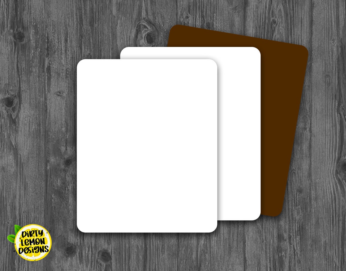 Dry Erase Sublimation Blanks MDF Sublimation 1/8 Etsy